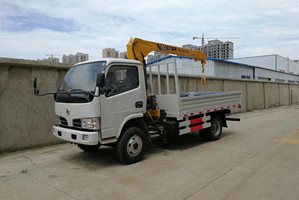 東風(fēng)多利卡藍牌隨車吊圖片