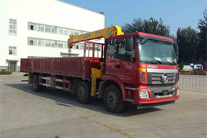 歐曼四后四小三軸隨車吊圖片