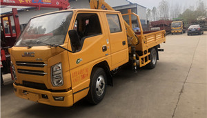 坐5人江鈴雙排隨車吊圖片