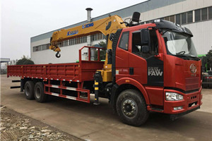 14噸12噸解放后雙橋隨車吊圖片