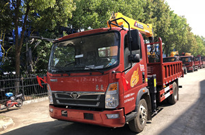 5噸程力專汽藍牌豪曼隨車吊圖片