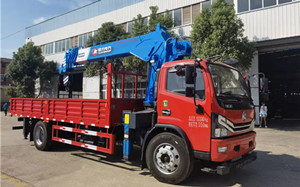 程力專汽雙鉤隨車吊6.1米廂圖片