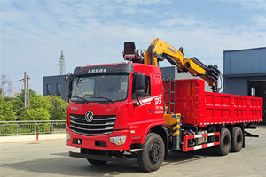 隨車人夾木抓鐵后雙橋抓斗式垃圾車圖片